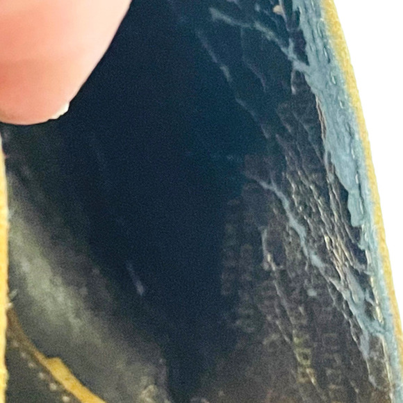 COLIN Stuart Tan Suede Open Toe Mules Flower Accent Women’s Size 10 - Picture 7 of 9